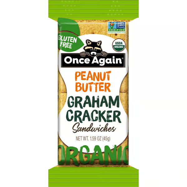 Organic Peanut Butter Graham Cracker 1.59oz