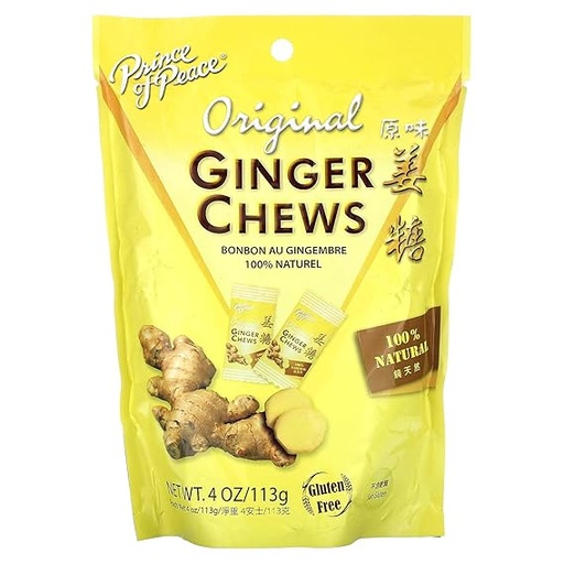 Ginger Chews Original 4oz