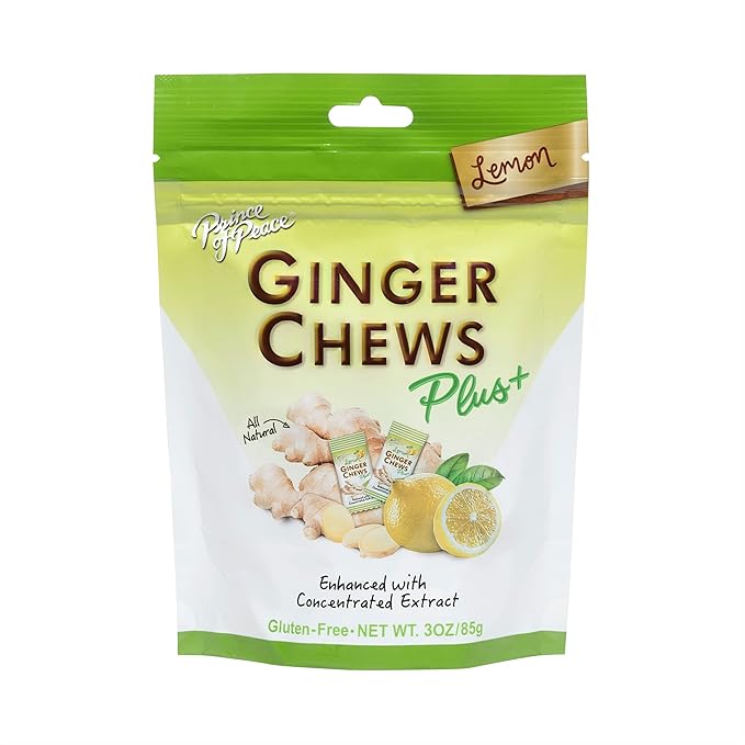 Ginger Chew Lemon Plus 3oz