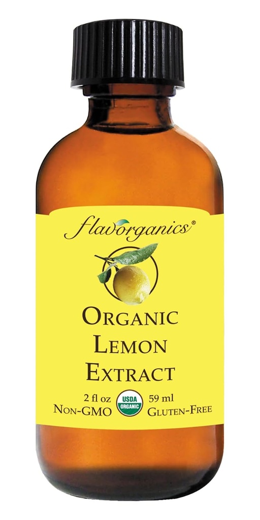 Lemon Extract Organic 2oz