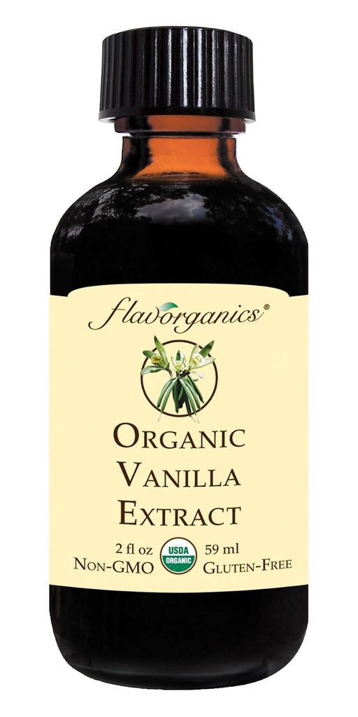 Vanilla Extract 100% Organic 2oz