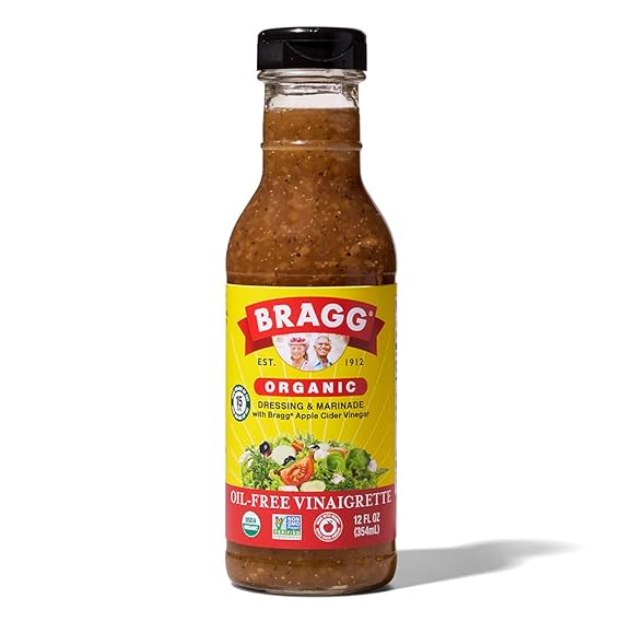 Organic Apple Cider Vinaigrette Salad Dressing Oil-Free 12oz