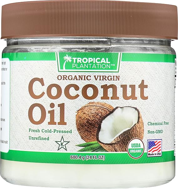 Coconut Oil Virgin 24oz