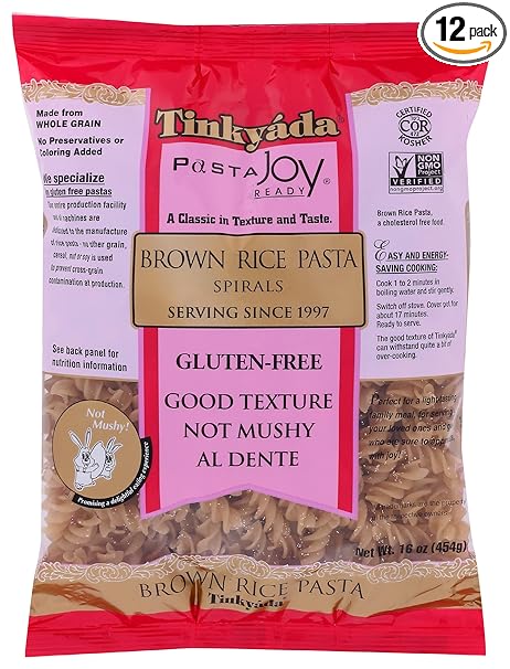 Brown Rice Pasta Spirals 16oz