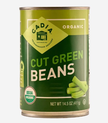 Organic Cut Green Beans 14.5oz 