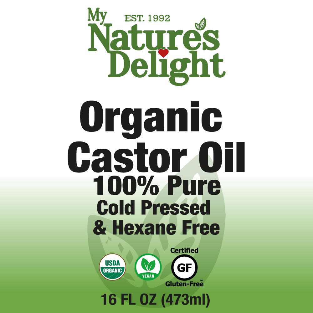 Organic Castor Oil - 16 oz