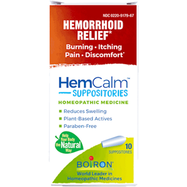 HemCalm Suppositories 10ct 