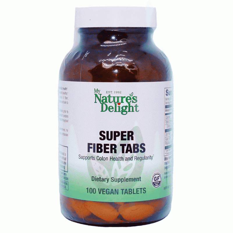 Super Fiber Tabs – 100 Veg Tabs