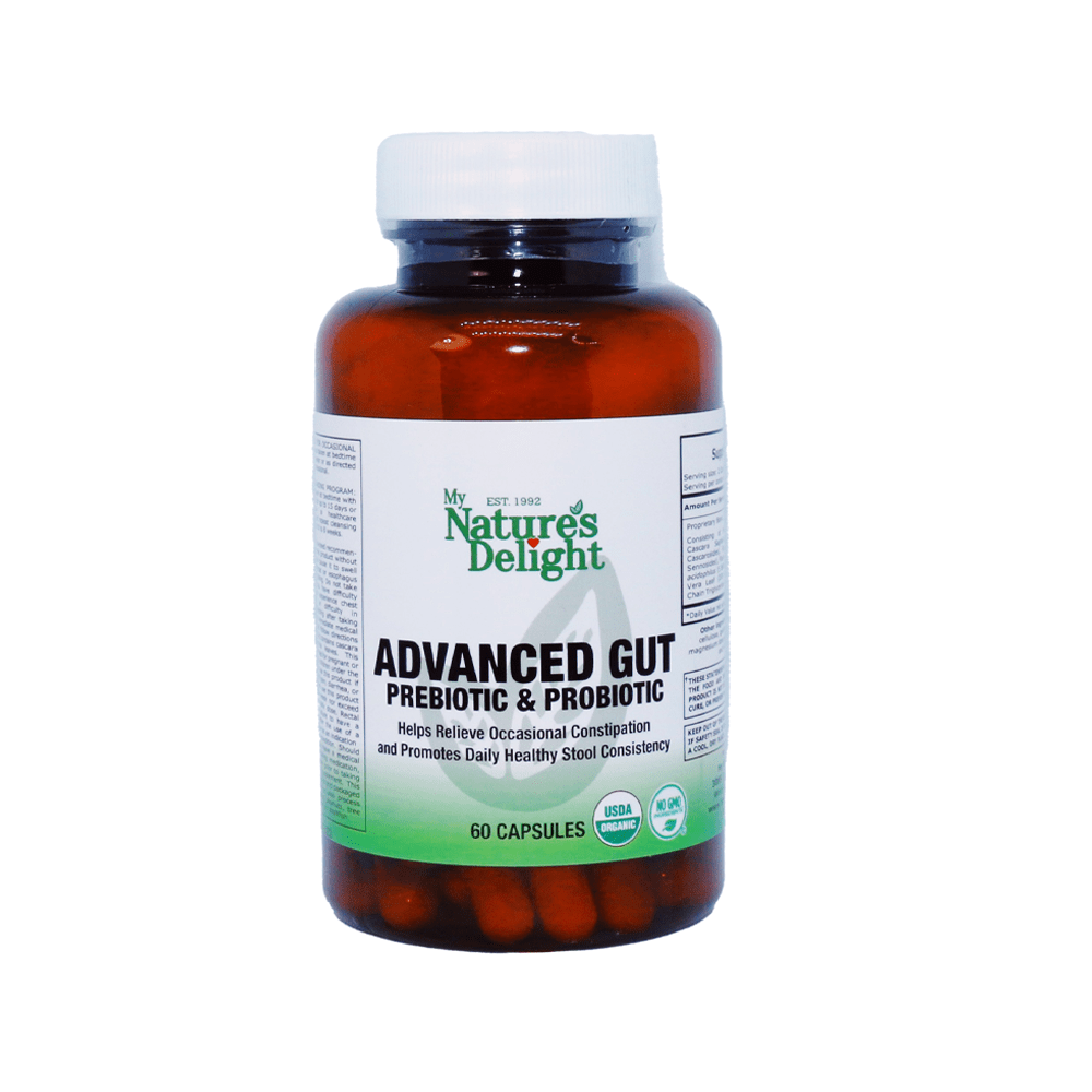 Advanced Gut Prebiotic & Probiotic - 60 Caps