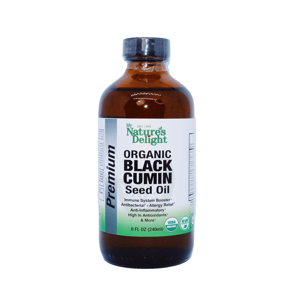 Organic Black Seed Oil - 8 oz