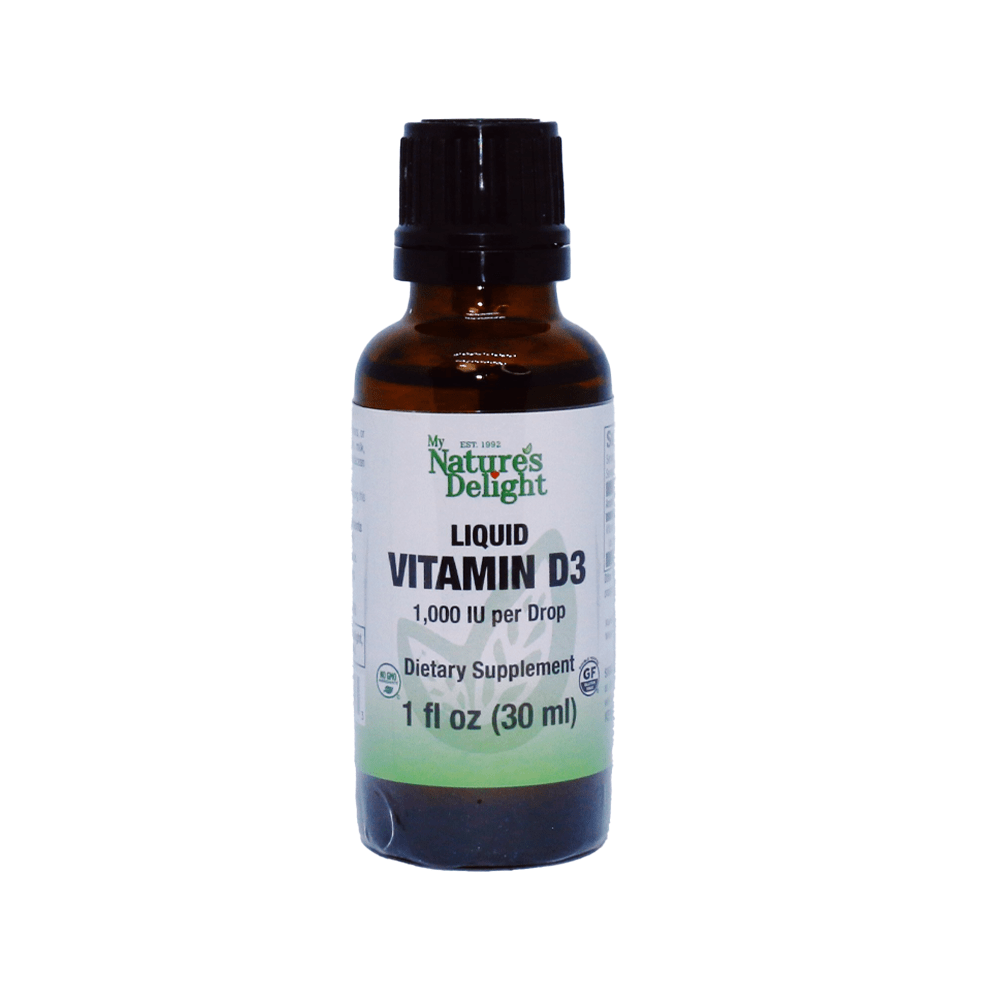 Vitamin D3 1,000 IU Liquid - 1 oz