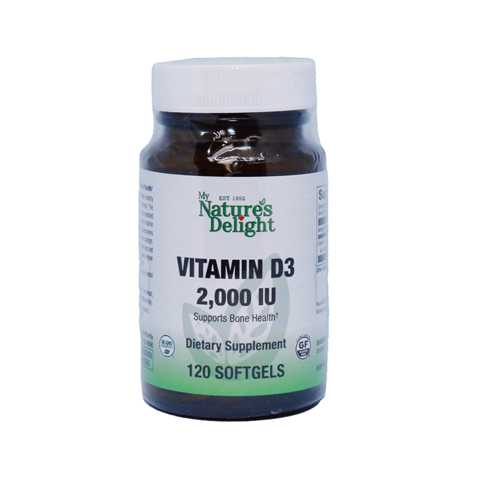 Vitamin D3 2,000 IU - 120 Softgels