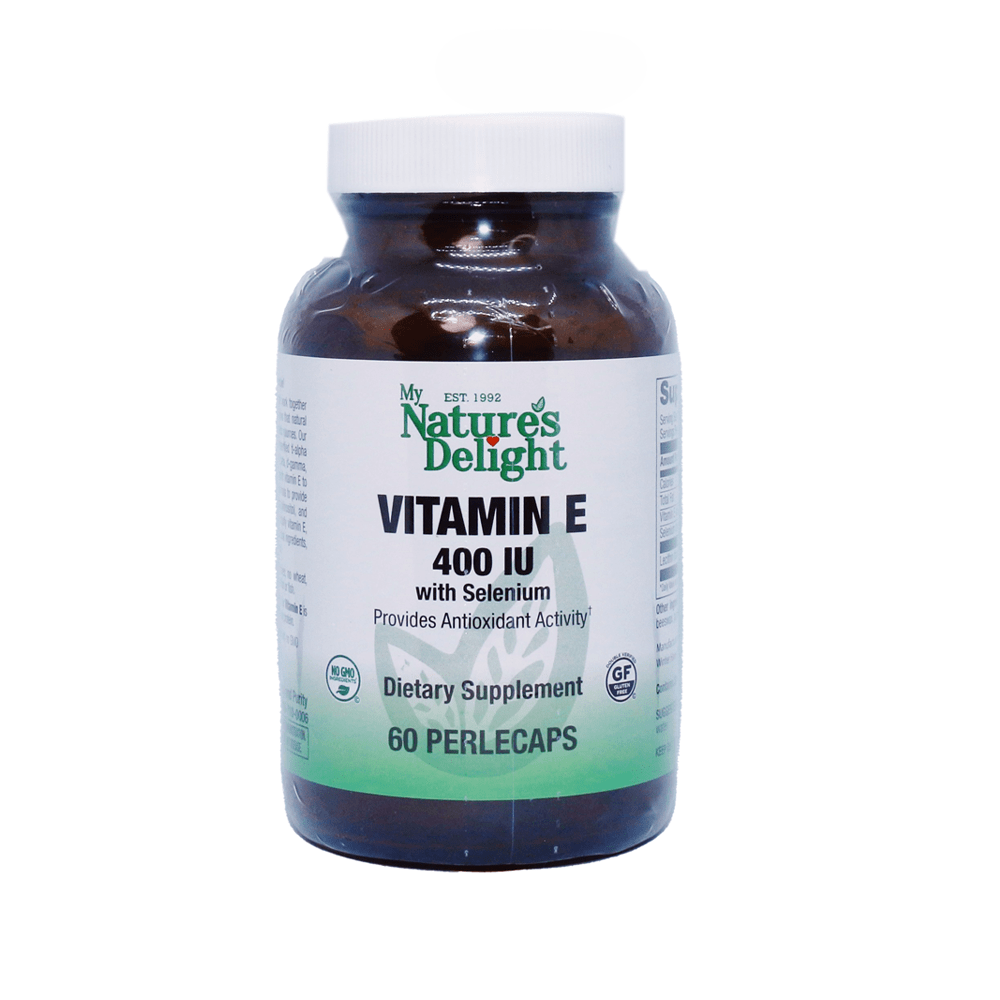 Vitamin E 400 IU with Selenium - 60 PerleCaps