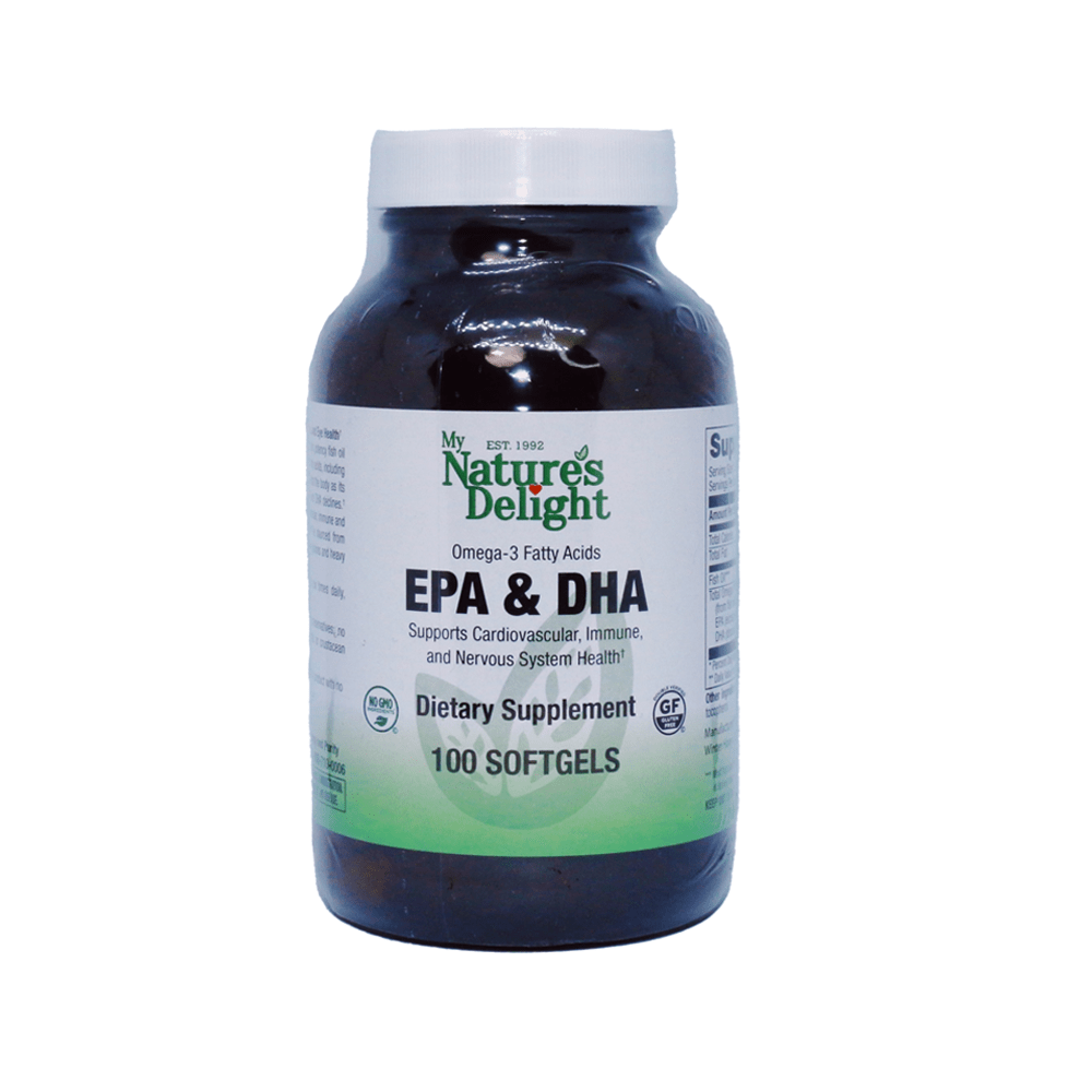 EPA & DHA Omega-3 Fatty Acids - 100 Softgels