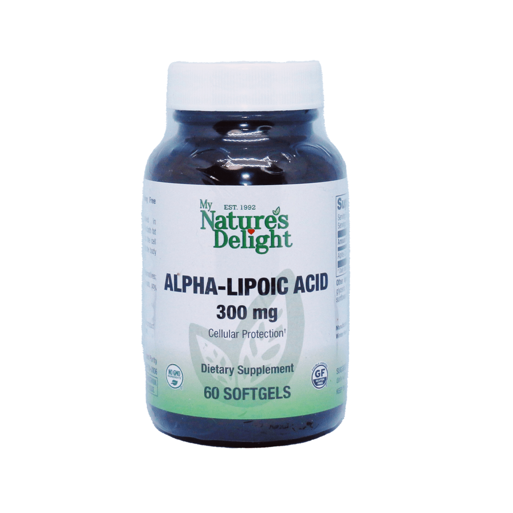 Alpha-Lipoic Acid 300 mg - 60 Softgels - ALA