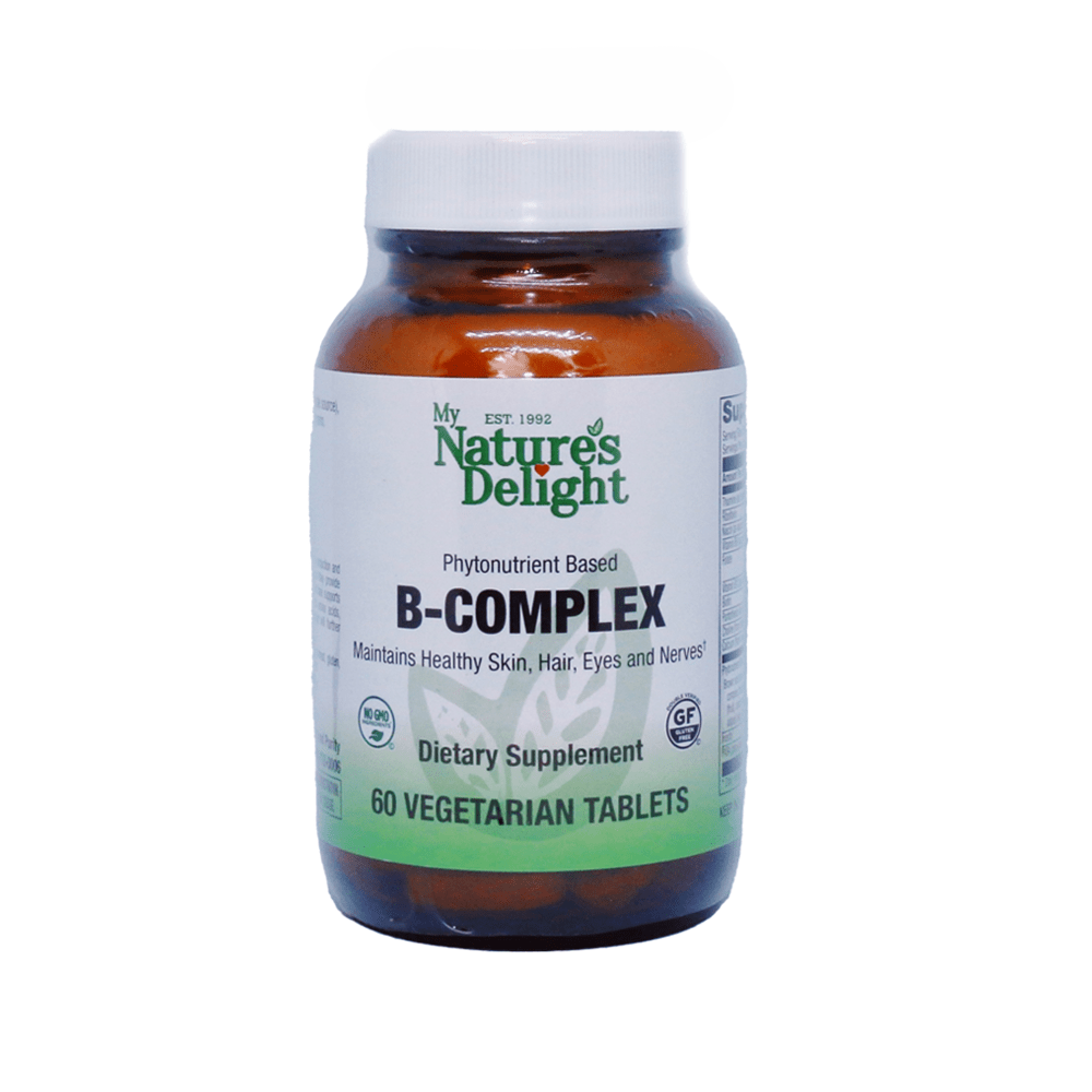 Phytonutrient Based B-Complex - 60 Veg Tabs