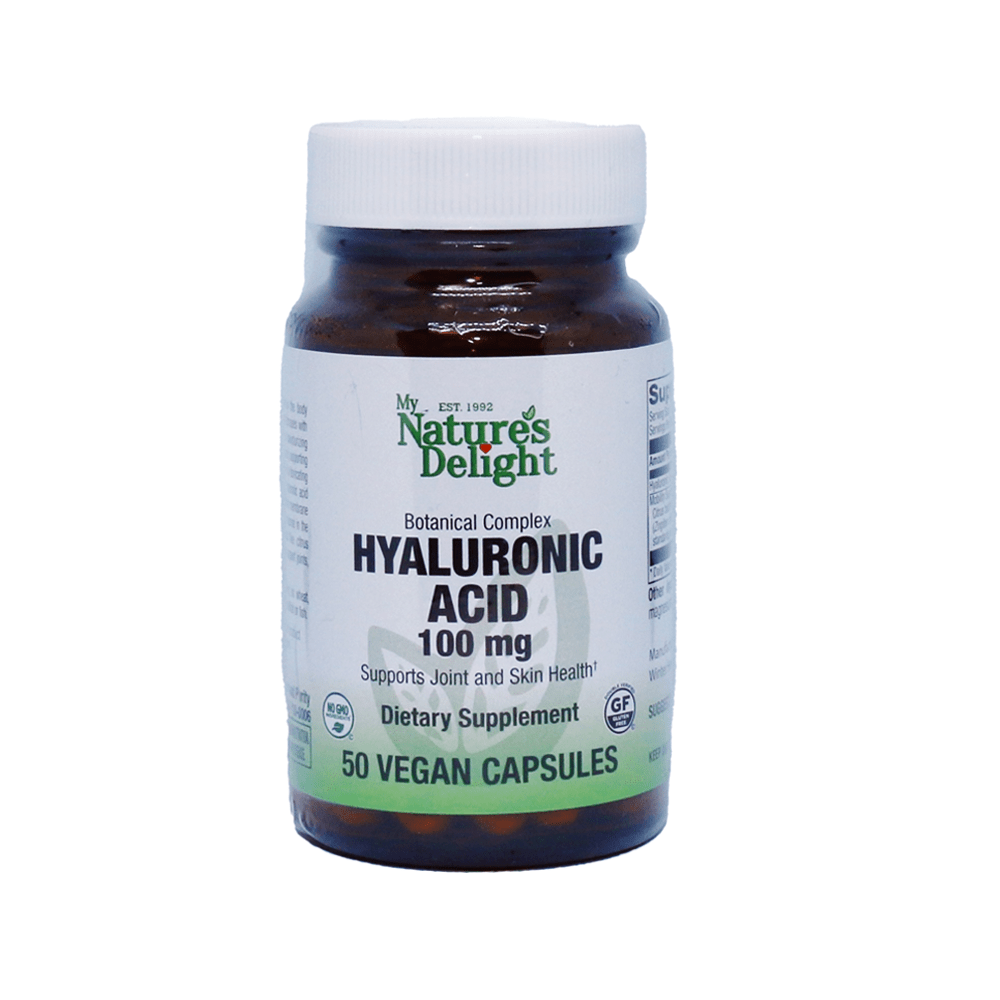 Hyaluronic Acid 100 mg - 50 Vegan Caps