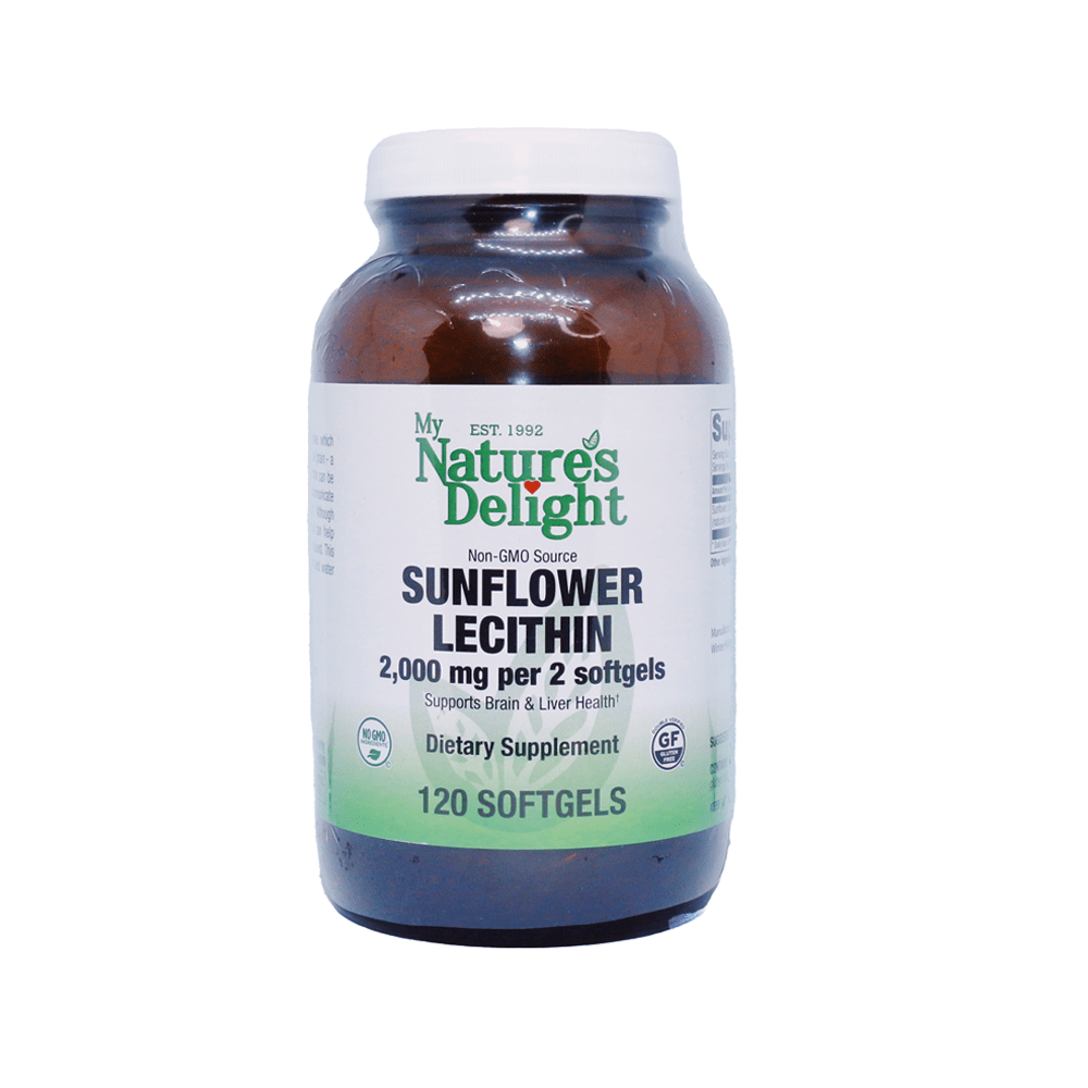 Sunflower Lecithin - 120 Softgels