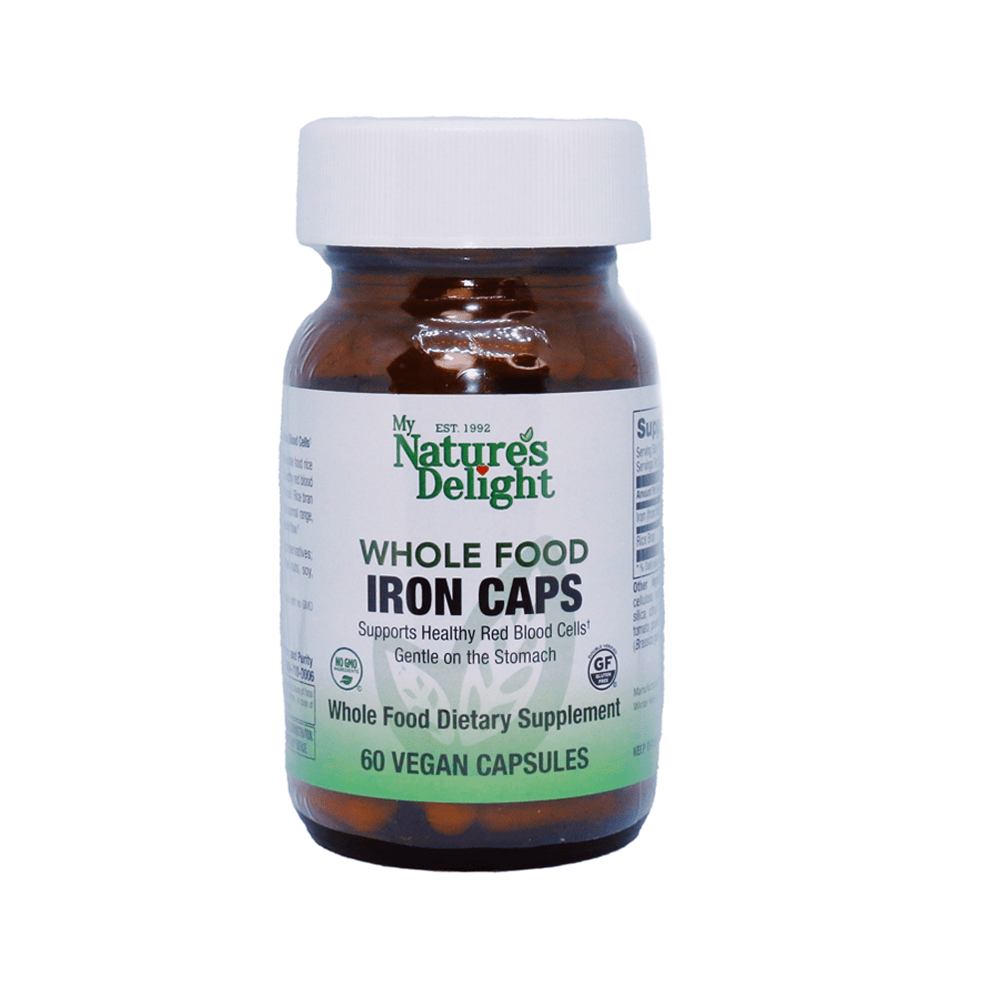 Iron Caps - Whole Food Essentials - 60 Vegan Caps