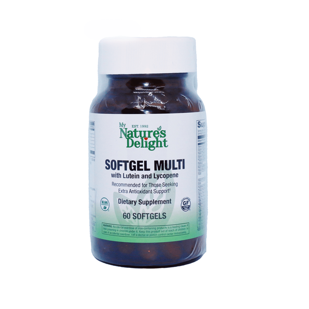 Softgel Multi with Lutein and Lycopene - 60 Softgels