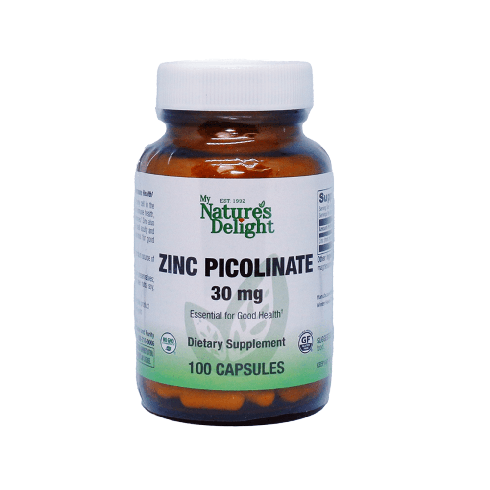 Zinc Picolinate 30mg - 100 Caps