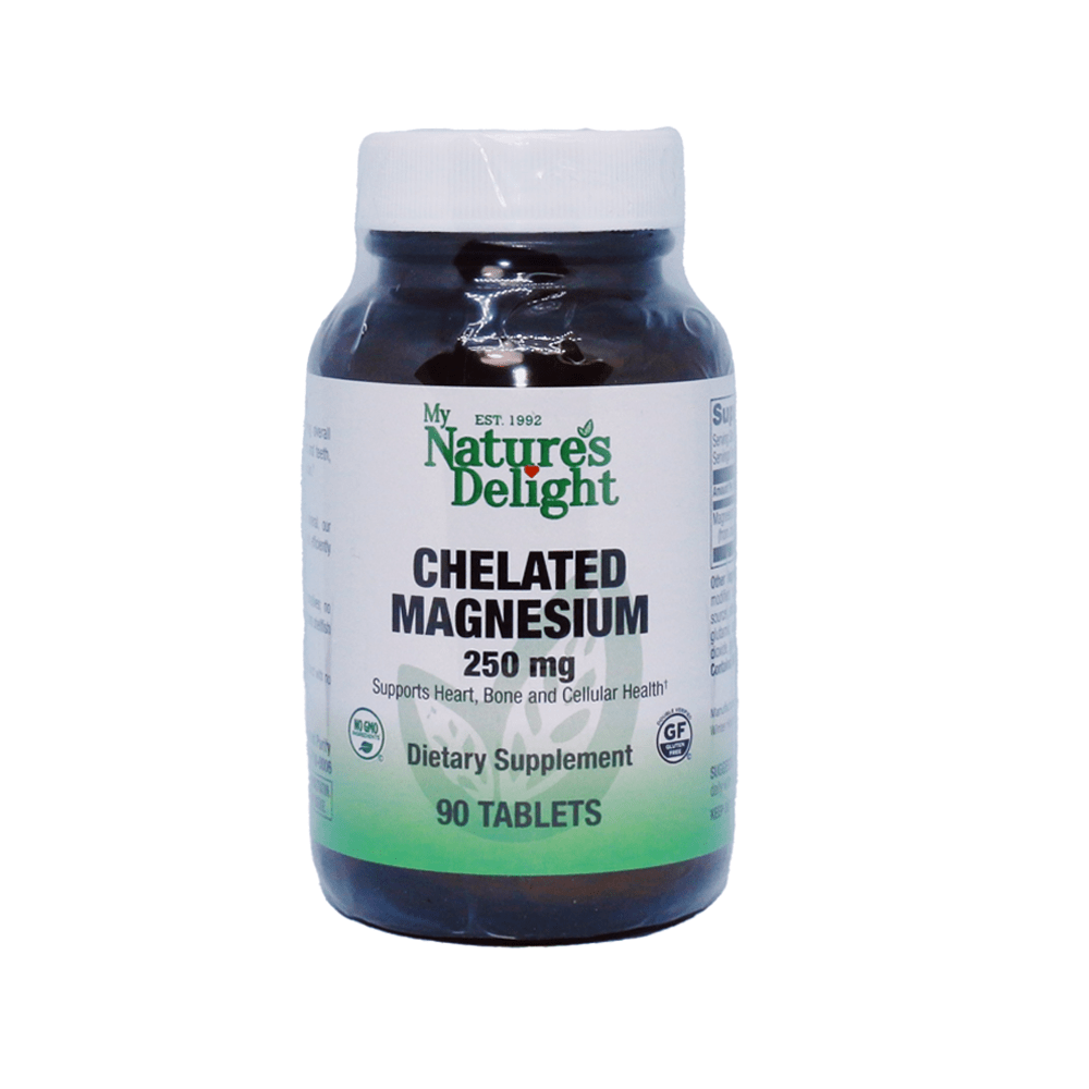 Chelated Magnesium 250 mg - 90 Tabs