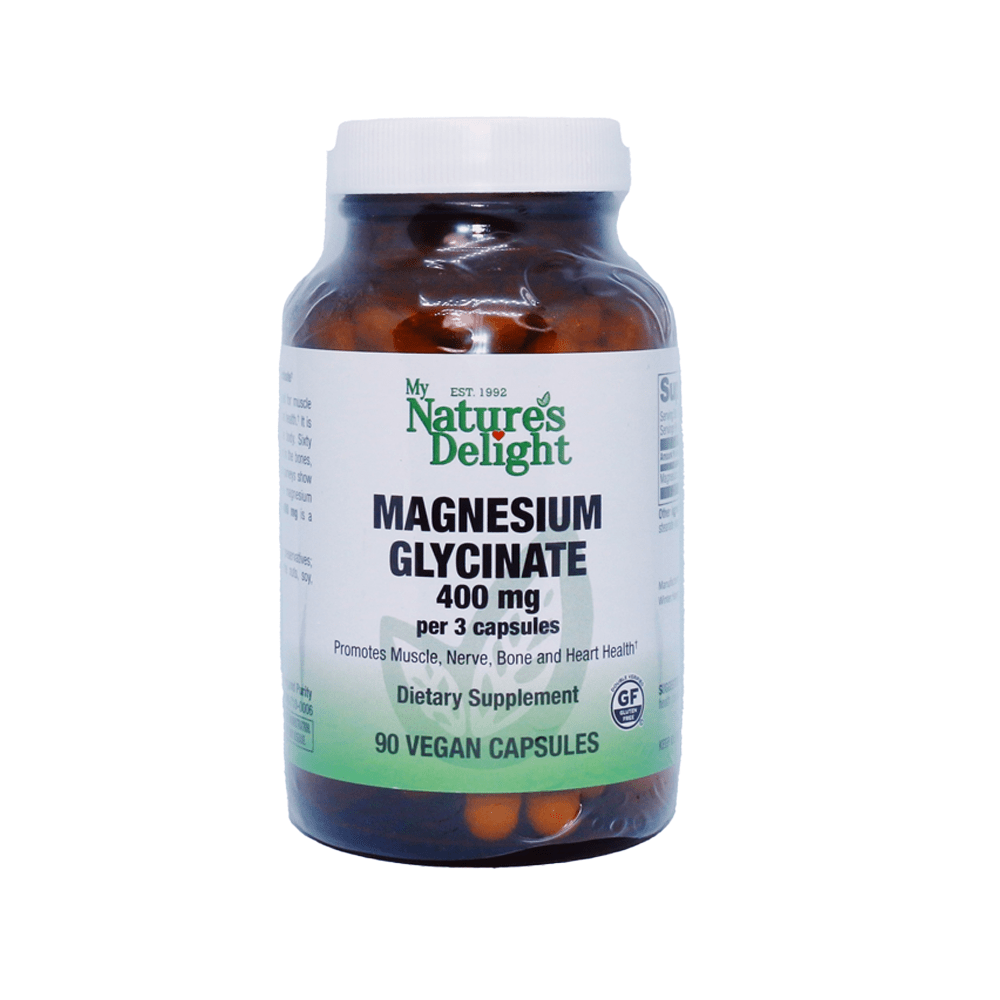 Magnesium Glycinate 400 mg - 90 Vegan Caps