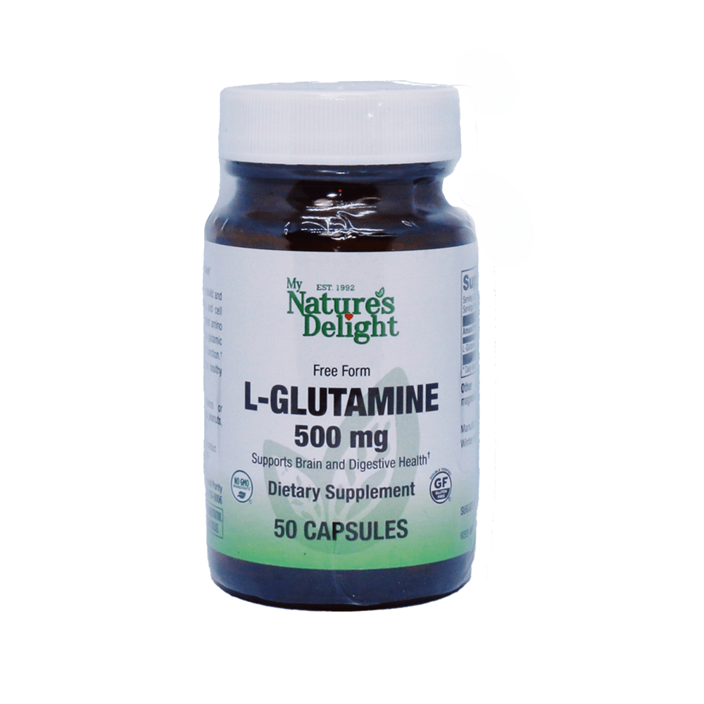 L-Glutamine 500 mg - 50 Caps