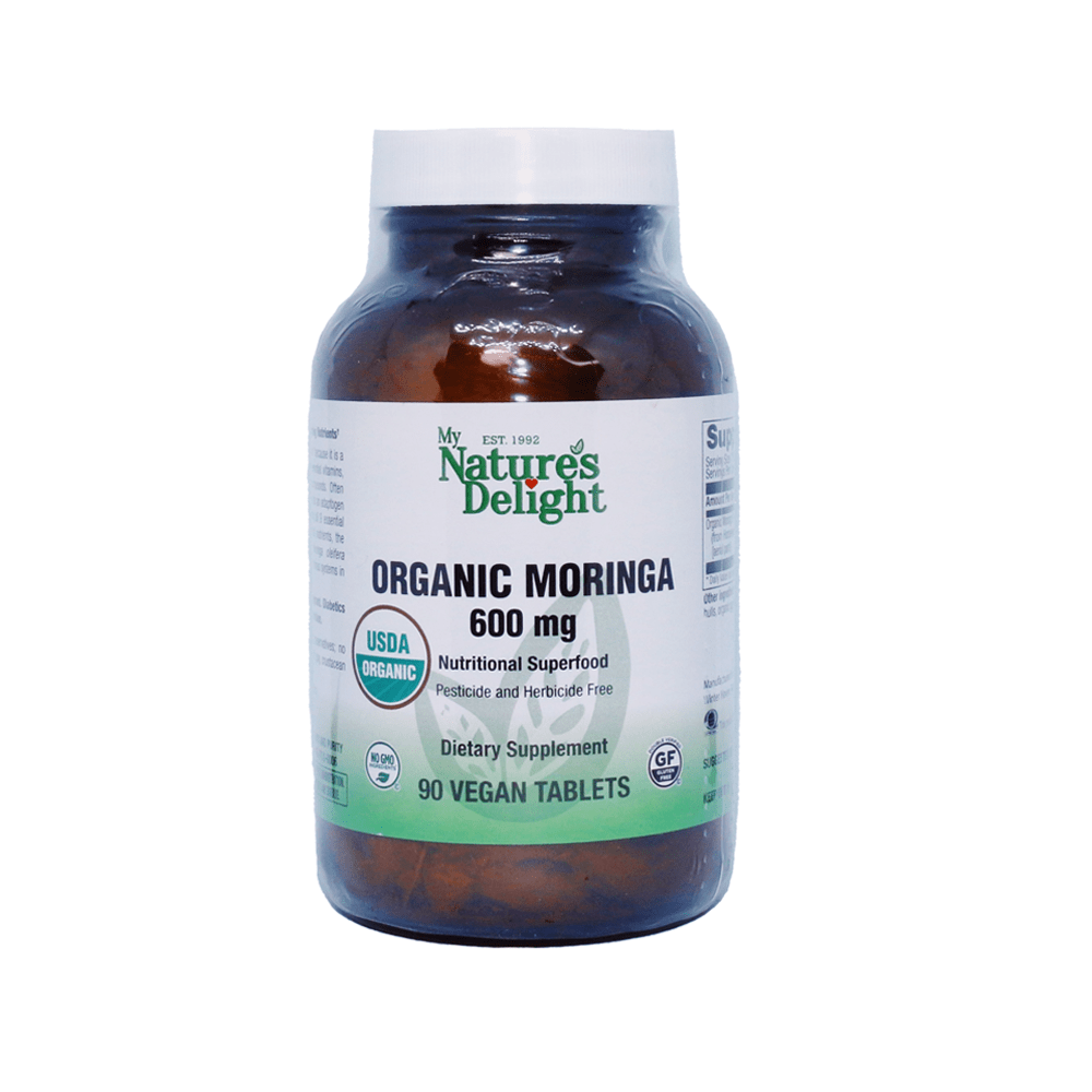 Organic Moringa - 90 Vegan Tabs