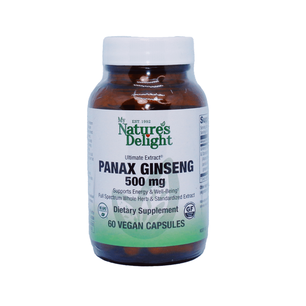 Panax Ginseng 500 mg - 60 Vegan Caps