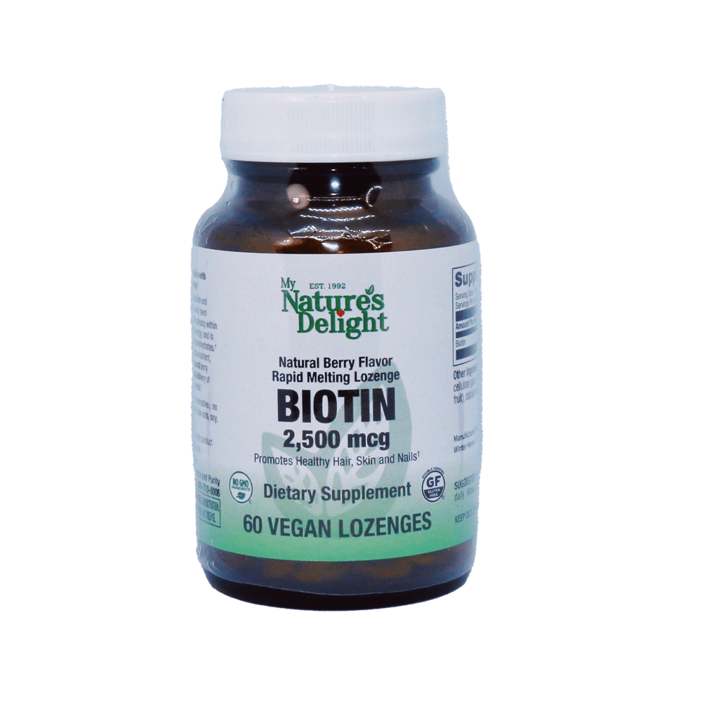 Biotin 2,500 mcg - 60 Vegan Lozenges