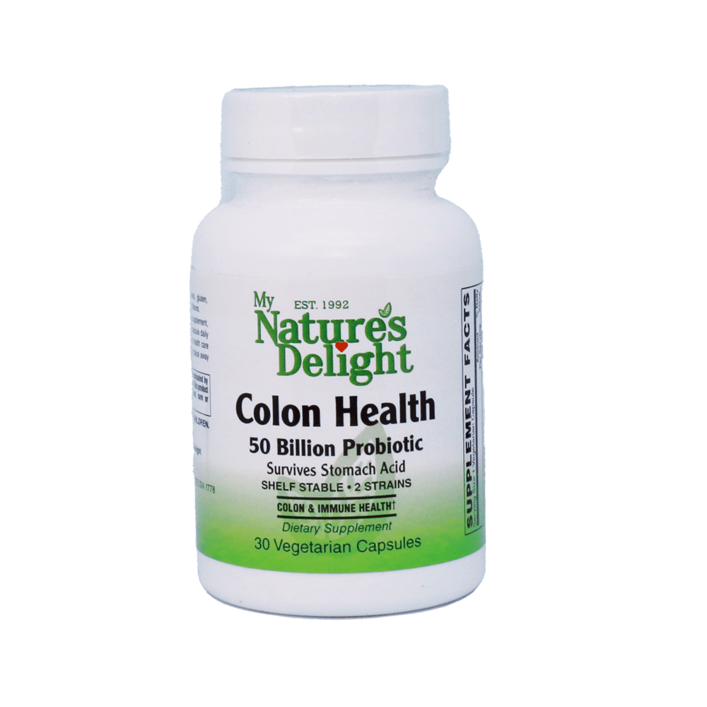 Colon Health 50 Billion Probiotic - 30 Veg Caps