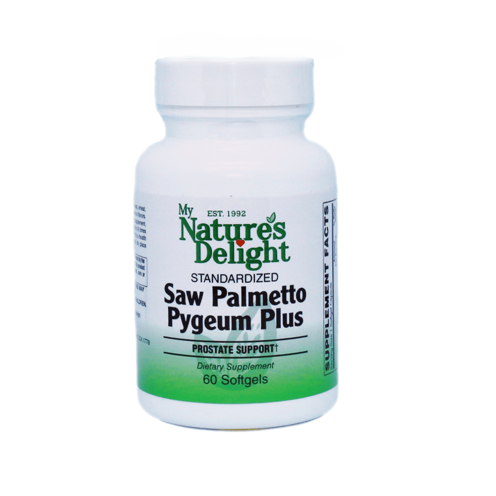 Saw Palmetto & Pygeum Plus - Prostate Support - 60 Softgels