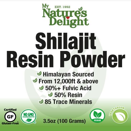 Shilajit Resin Powder- 3.5 oz