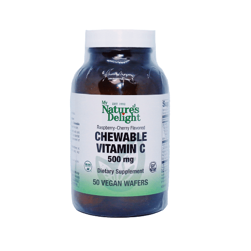 Chewable Vitamin C 500 mg - 50 Vegan Wafers