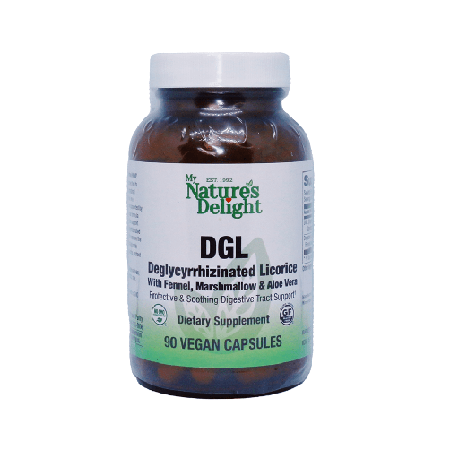 DGL Deglycyrrhizinated Licorice - 90 Vegan Caps