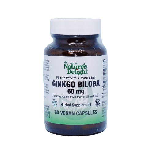 Ginkgo Biloba 60 mg - 60 Vegan Caps