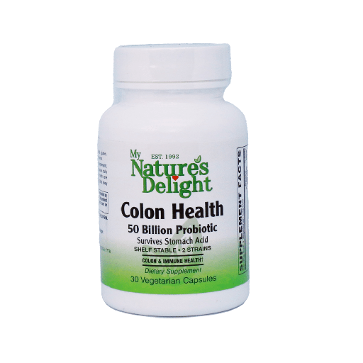 Colon Health 50 Billion Probiotic - 30 Veg Caps