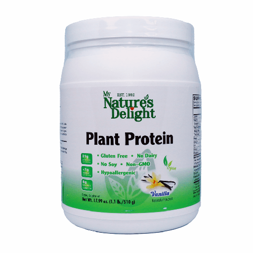 Plant Protein - Vanilla - 1.1 LB Powder