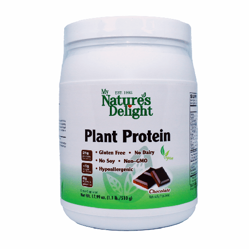 Plant Protein - Chocolate - 1.1 LB Powder