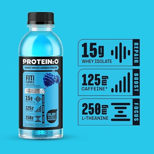 BLUE RASPBERRY PROTEIN & ENERGY 16.9oz