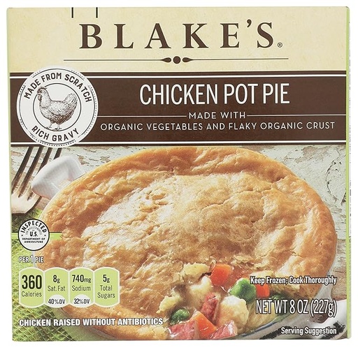 Chicken Pot Pie 8oz 