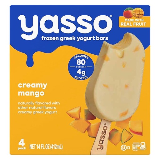 Creamy Mango Bar 14oz 4 Bars