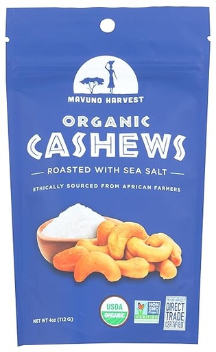 Cashew Roasted Sea Salt Nuts 4 oz