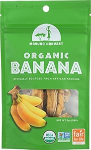 Dried Banana Org 2oz