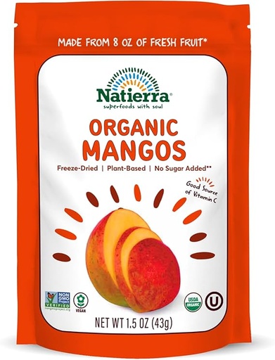 Mango Freeze Dried Raw 1.5oz