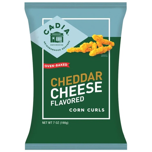 Baked Cheddar Cheese Corn Curl 7 oz 