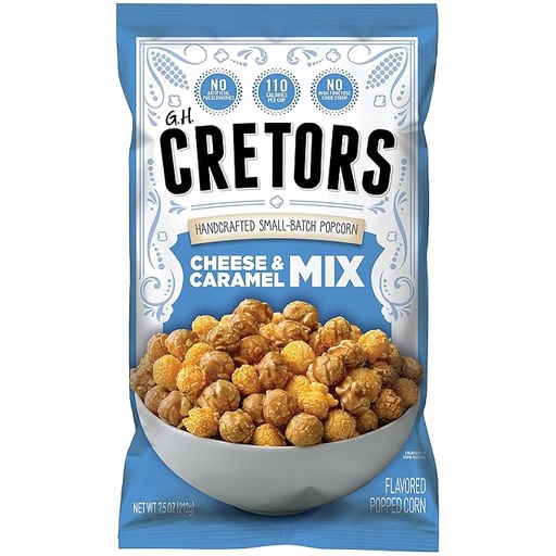 Cheese & Caramel Popcorn Mix 7.5 oz 