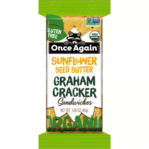 Organic Sunflower Seed Butter Graham Cracker 1.59oz