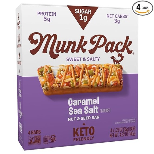 Keto & Nut Seed Caramel Sea Salt 1.23